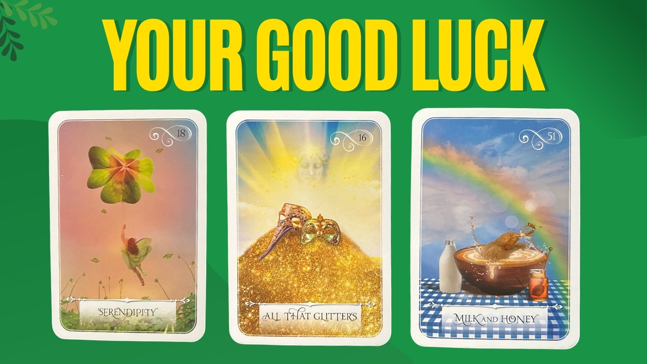 What Good Luck Will You Experience Soon? 🔮 Pick a Card Tarot Reading ☘️⭐️🌈