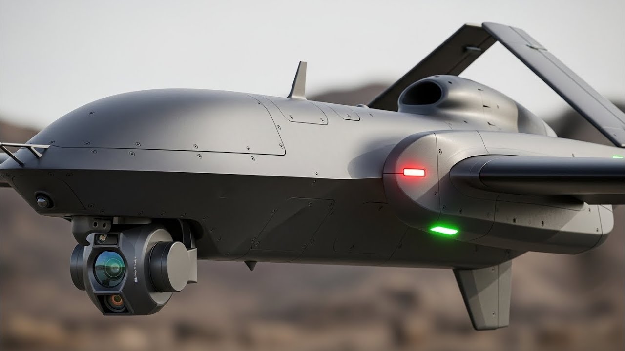Inside the World’s Most Advanced Military Drone | AI Surveillance UAV Technology Explained