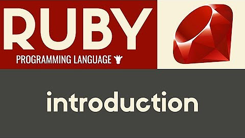 Ruby - Programming Language | Tutorial - YouTube