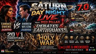EARTHQUAKES & DEBATES SATURN DAY NIGHT LIVE feat RED PILLAR