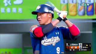 20180803 一軍 LM@統一 王柏融打擊逐球