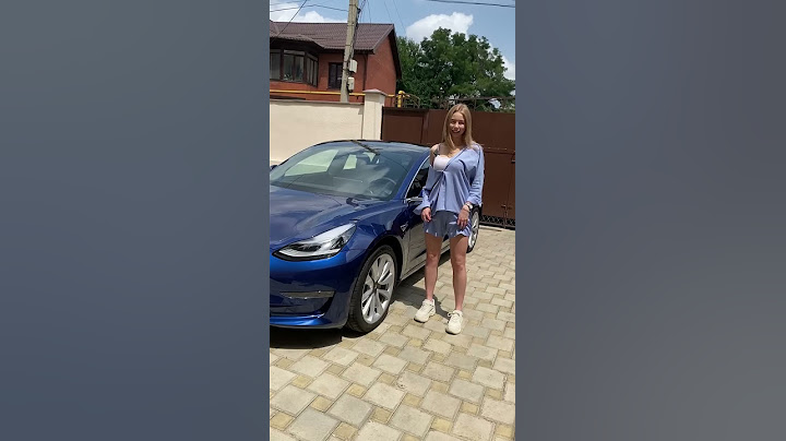 Tesla Model 3 Обзор от Насти, Автосалон Boston! Приветули-Красотули!