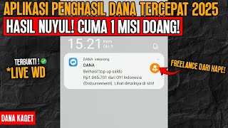 APLIKASI PENGHASIL DANA TERCEPAT 2025 - CARA MENGHASILKAN UANG DARI INTERNET - GAME PENGHASIL UANG