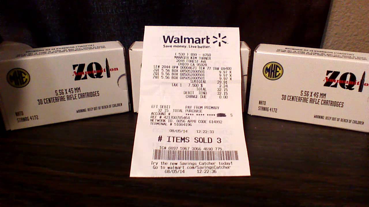 Price Drop on ZQI 5.56x45 at Walmart! YouTube