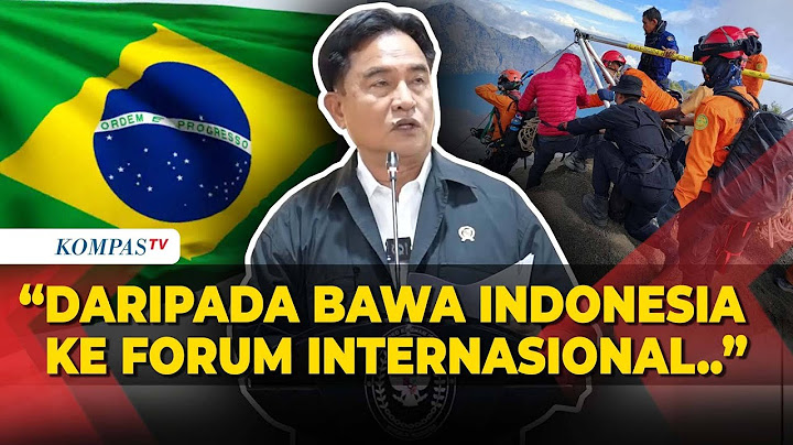 [FULL] Menko Yusril Bicara Soal Presiden Prabowo & Presiden Brasil Bahas Insiden Juliana Marins