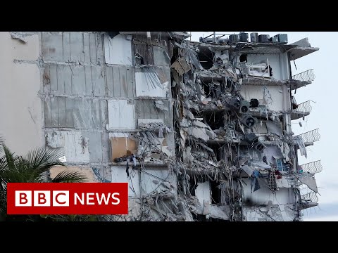 Huge search after deadly building collapse in Miami - BBC News