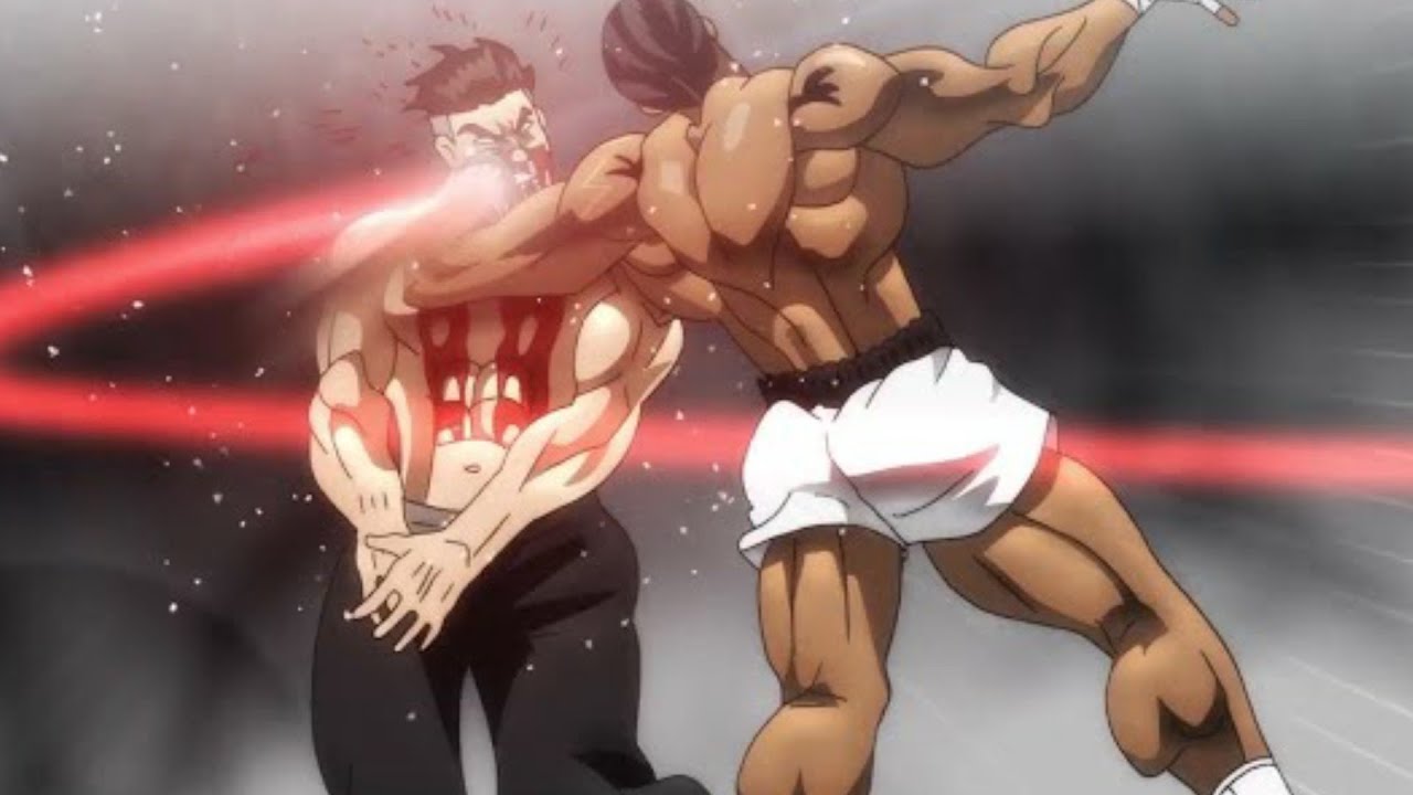 Baki Hanma vs Muhammad Ali Jr, Full Fight Scene, Eng Dub