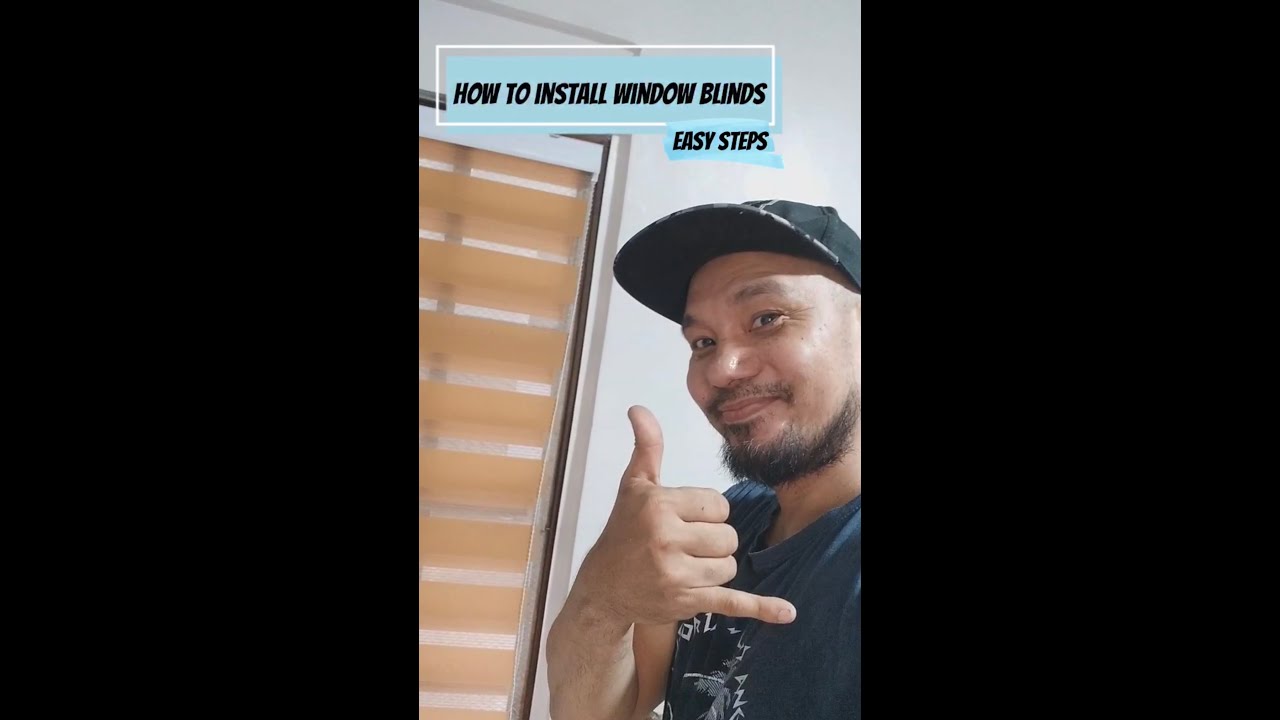 How to install Window Blinds in Easy Way