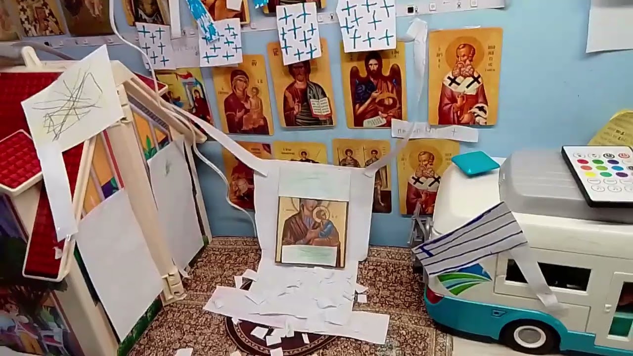 Στολίστηκε ο Ναός για την αυριανή ημέρα των Α' Χαιρετισμών ✝️