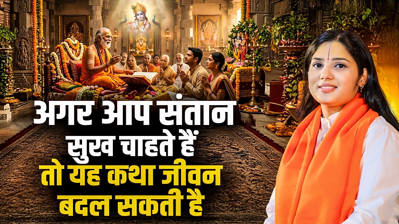 अगर आप संतान सुख चाहते हैं तो यह कथा जीवन बदल सकती है ! Devi Pratibha Ji | Sadhna TV