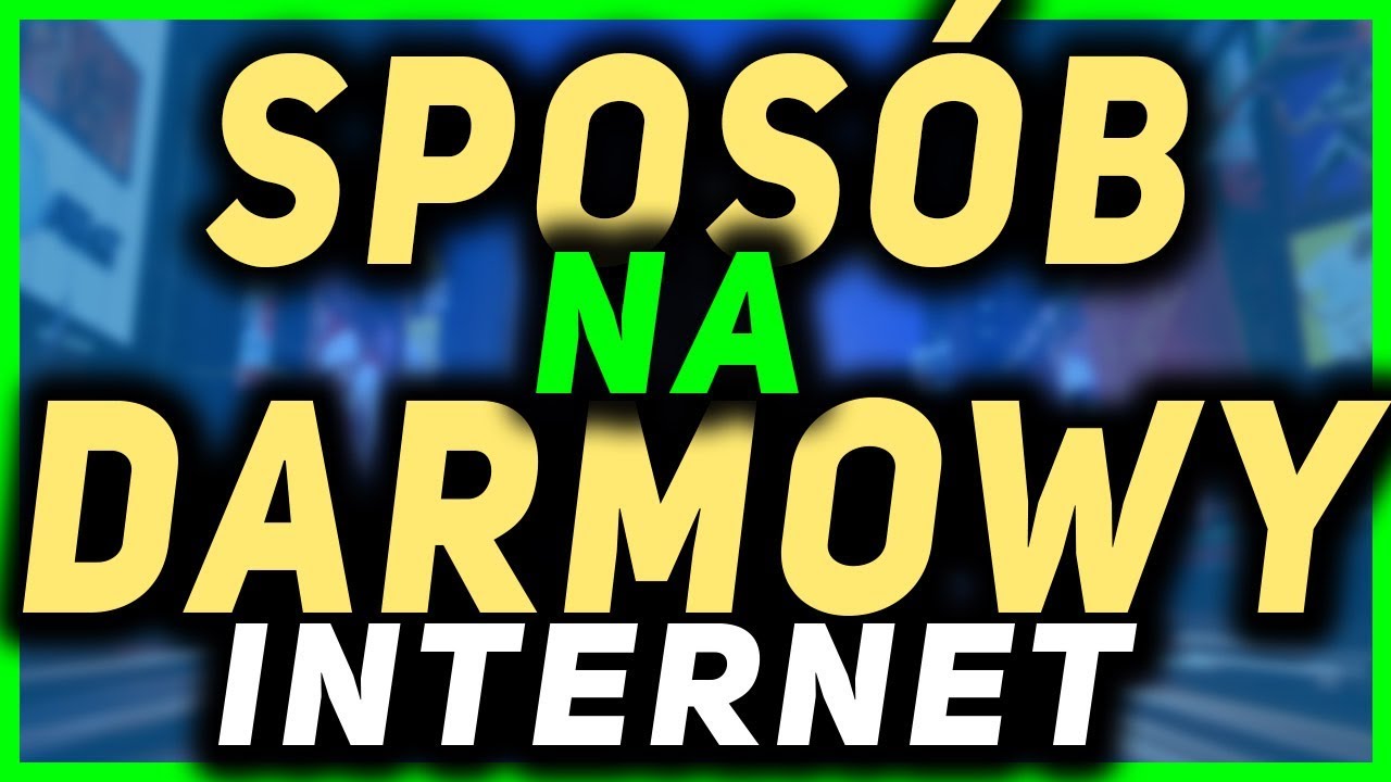 New SPOSÓB NA NIELIMITOWANY INTERNET W TELEFONIE ZA DARMO