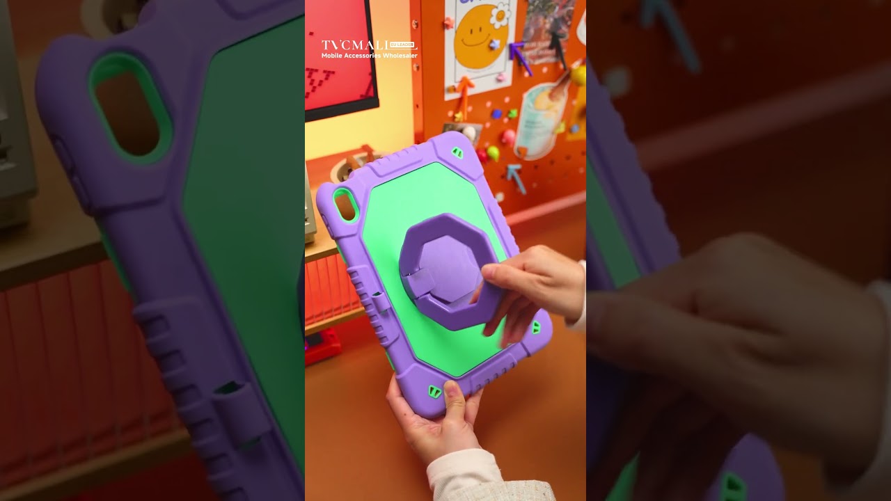 Hand Grip Kickstand Shockproof Tablet Case for iPad (2025)/10.9 (2022) 