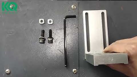 KQ  install Tear tape applicator - 2:  attached on Folder gluer