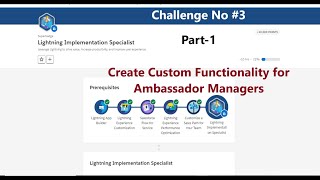 Create Custom Functionality for Ambassador Managers || Challenge No 2|| Lighting SuperBagde