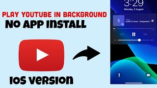 How to play music in background || iPhone version ||Redwan tech Bd screenshot 2