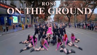اجمل رقص في الشوارع على اغنية روزي الجديدة✨On The Ground(الفيديو يحتوي على اغاني اللهم اني بلغت)