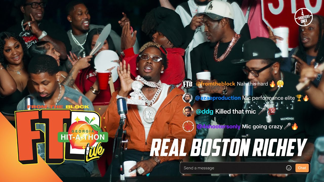 Real Boston Richey - Wadup Wadup | HIT-A-THON 2 x LIVE From The Block 🎙
