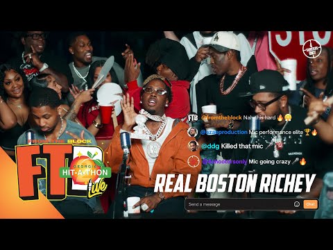 Real Boston Richey - Wadup Wadup | HIT-A-THON 2 x LIVE From The Block 🎙