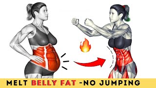 Standing Exercises to Melt Belly Fat Without Jumping