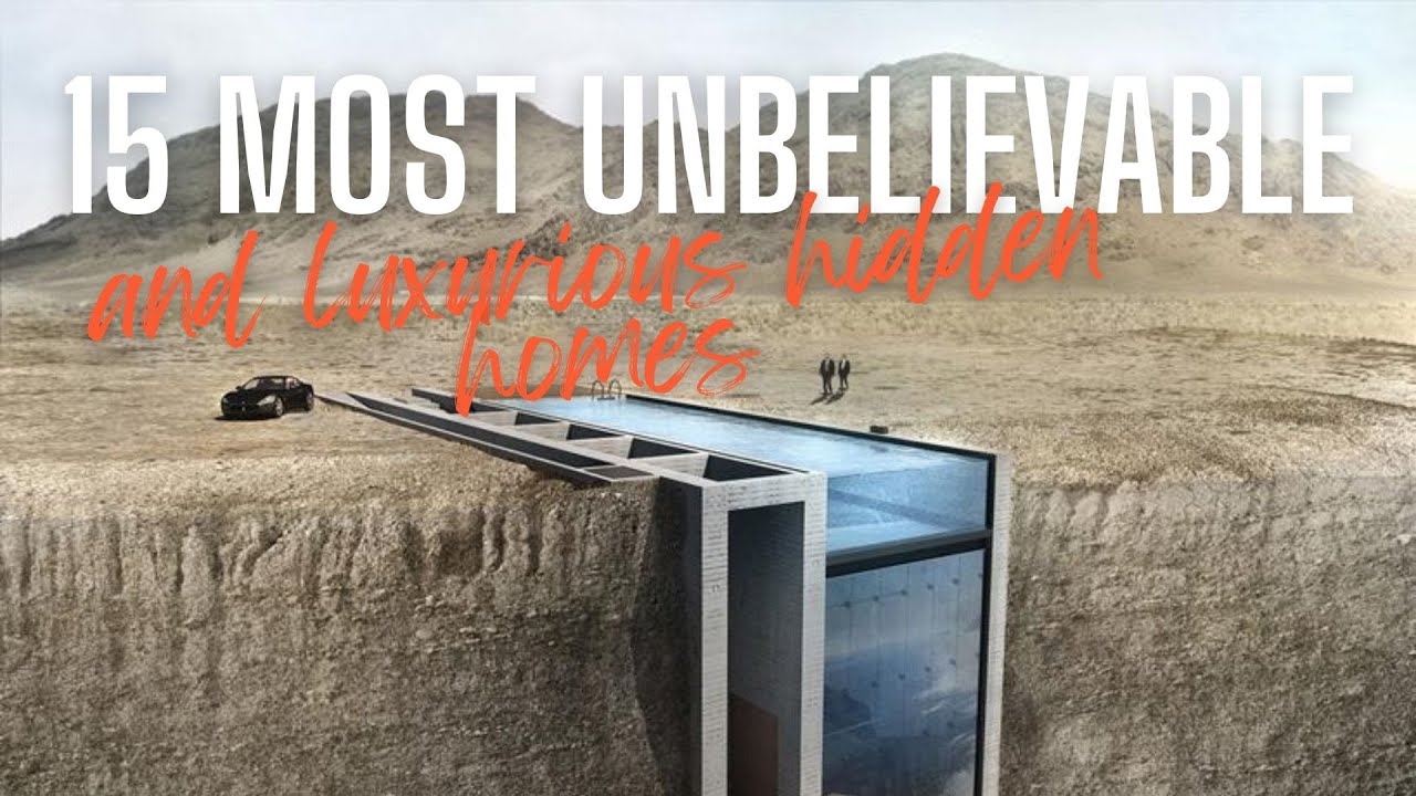 15 Most Unbelievable and Luxurious Hidden Homes | New Hidden House Video 2021