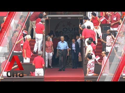 Malaysia, Indonesia, Brunei leaders arrive at NDP 2019
