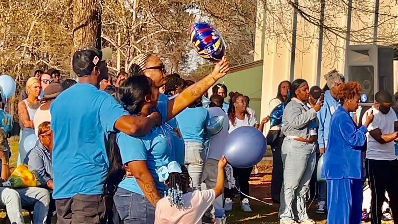 Community holds balloon release for Athens toddler killed in shooting ...