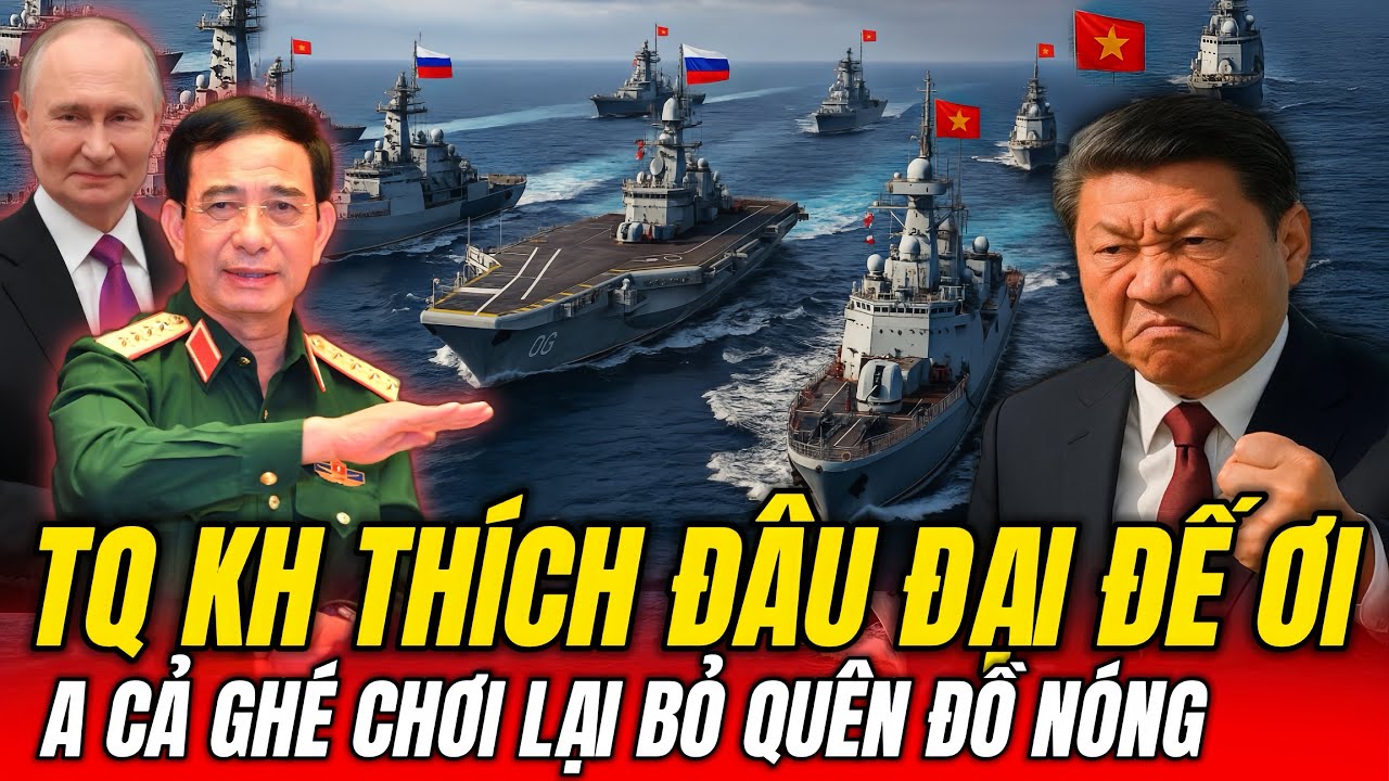 Tin Vui! Hạm Đội TBD Nga Lại Cập Cảng VN Chở Theo Đầy Hàng Nóng