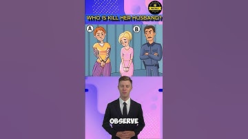 Who kill her husband?|#quiz #quizriddles #quizzland #quizetime #quizone