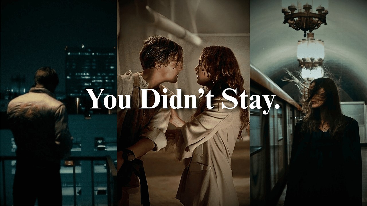 I Showed Up for You. But You Didn’t Stay.