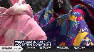 Coats for Kids looking for winter gear and financial donations