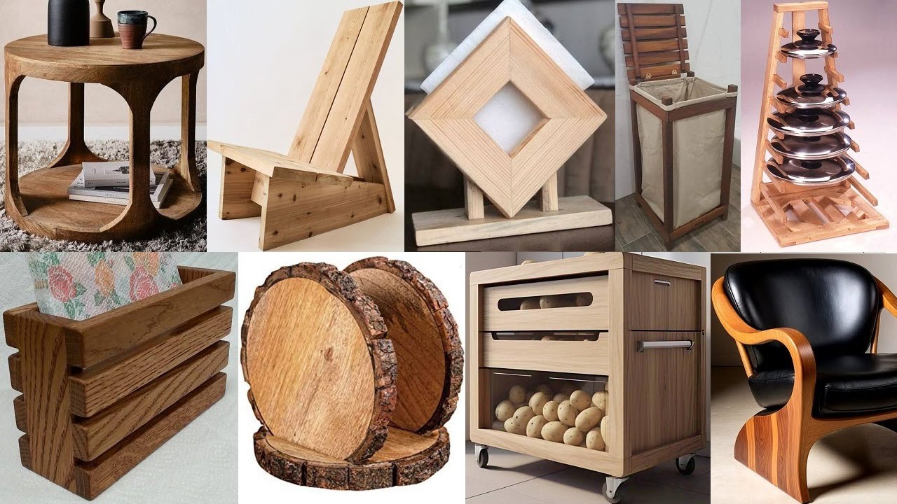 Image showcasing Stacked Wood Furniture Designs