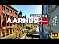 [4K] AARHUS WALKING TOUR - THE SECOND-LARGEST CITY IN DENMARK