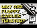 Why are Floppy Cables Twisted? [Byte Size] | Nostalgia Nerd