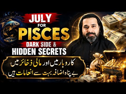 July For Pisces | Dark Side & Hidden Secrets | Astrologer: Syed Mussawar Zanjani 