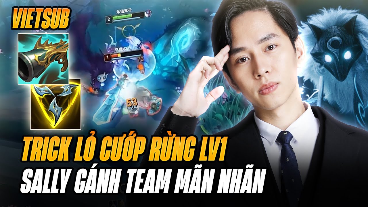 Trundle hóa CHẤN BÉ ĐÙ vì bị Kindred của Sally trick lỏ đầu trận & ván đấu farm ấn cực chill