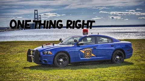 One Thing Right | Police Tribute | Michigan State Police
