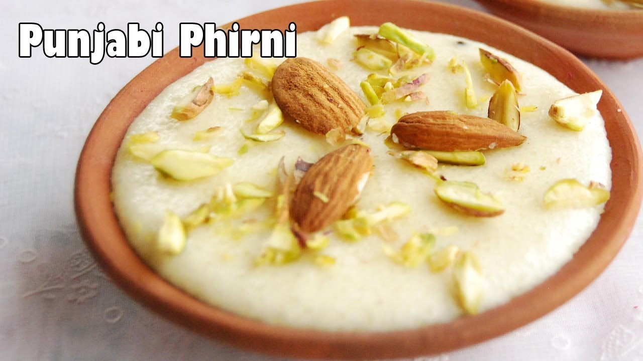 Best phirni recipe in hindi Delicious Indian Dessert Recipes YouTube