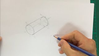 NIST Design - Sketching - Isometric Cylinders