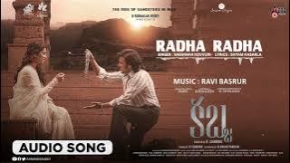 Kabzaa |Radha Radha | Telugu Audio Song |Upendra|Shriya|Sudeepa| Shivarajkumar|R.Chandru|Ravi Basrur