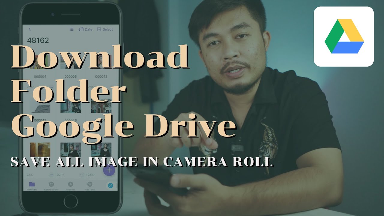 【How to】ดาวน์โหลดภาพจาก Google Drive แบบยก Folder ลงมือถือ