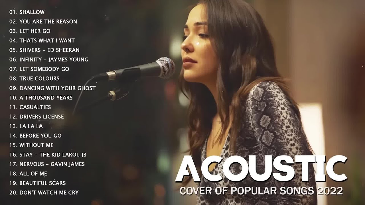 Best Ballad Love Songs Cover Of All Time Acoustic Cover Of Popular