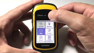 Garmin eTrex 10 - Create New Profile
