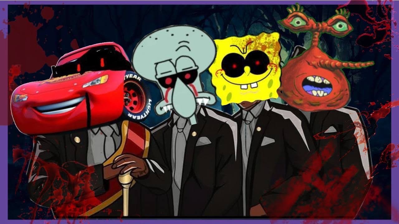 SpongeBob.EXE & Sonic.EXE & Cars.EXE — Coffin Dance Meme (Cover) - YouTube