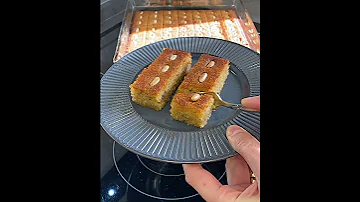 بسبوسة تركية لذيذة وسهلة 