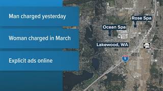 Man accused of helping prostitution businesses at Lakewood spas