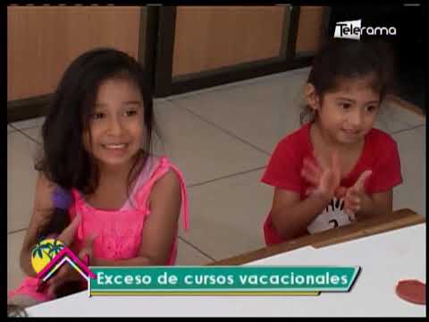 Exceso de cursos vacacionales