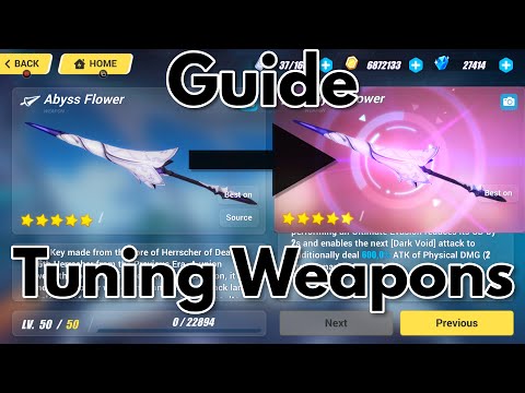 Tuning weapons Honkai