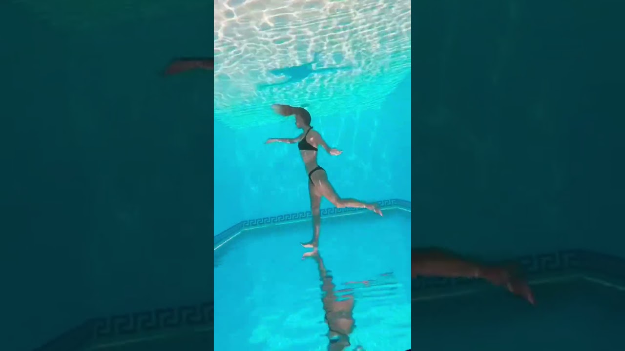 Mesmerizing walking underwater to a full 360* degree flip