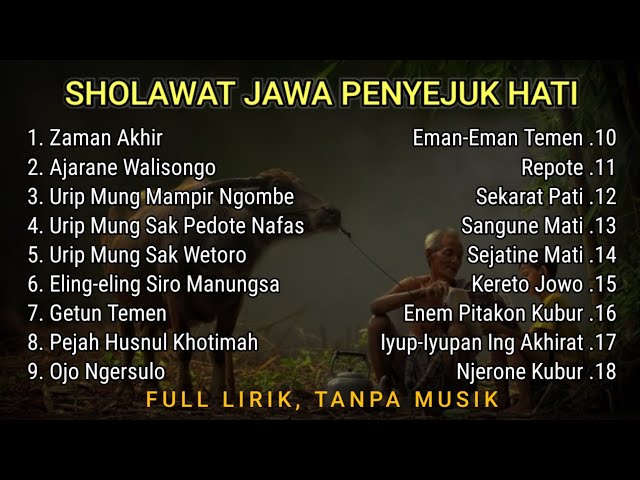 Kumpulan Sholawat Jawa 2022 | Sholawat Jawa Penyejuk Hati class=
