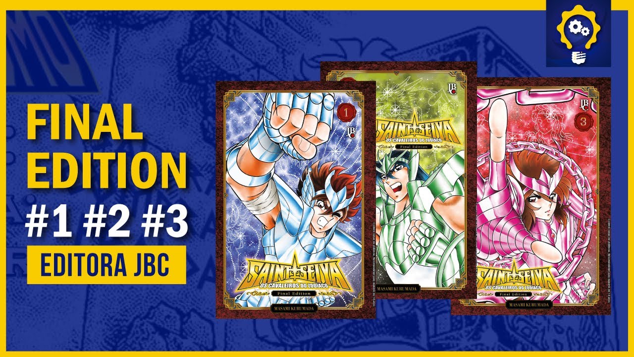 Os Cavaleiros do Zodíaco Final Edition Volumes 1, 2 e 3 | JBC Editora | Review